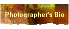 Photographer's Bio